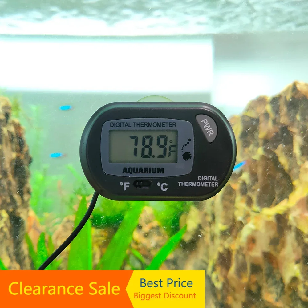 Aquarium Plant Uk - Termometro digitale per acquario Misuratore di