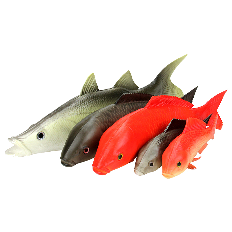Aquarium Plant Red - 1 pz. Modello di pesce simulato,