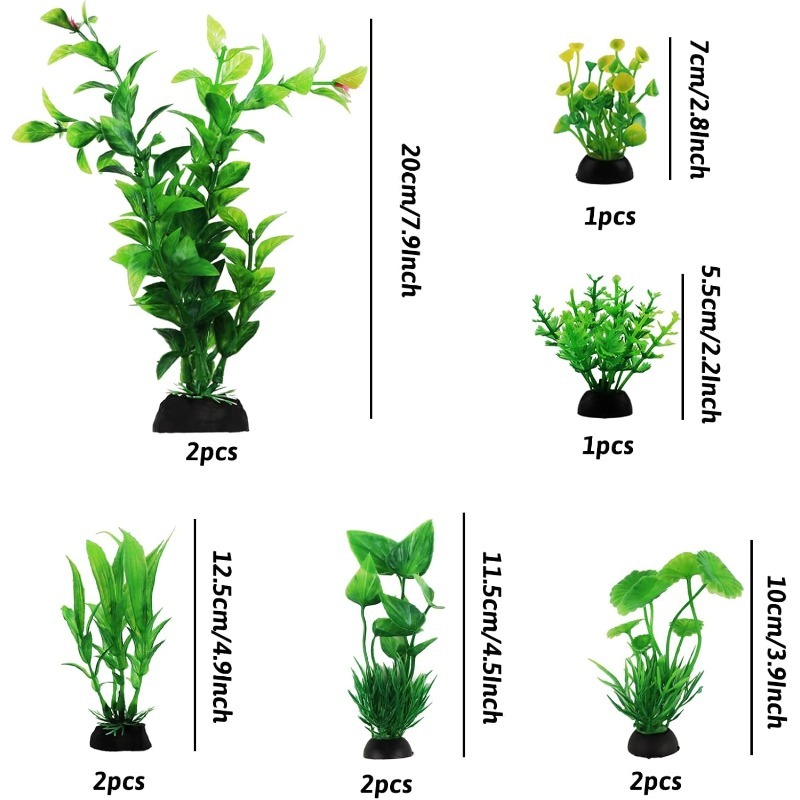 Set di 10 Piante Artificiali p - Aquarium Plant Vine recensione e prezzo
