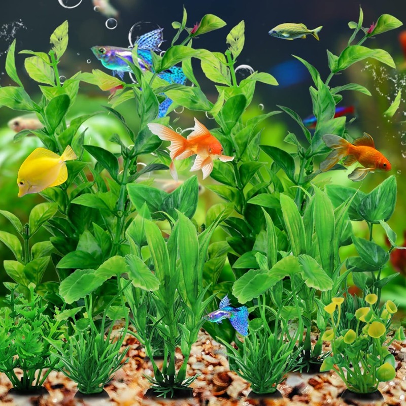 Set di 10 Piante Artificiali p - Aquarium Plant Vine recensione e prezzo