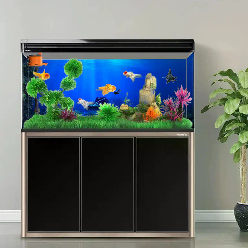 Sfondo per acquario Pittura de - Planted Aquarium With Fish recensione e prezzo