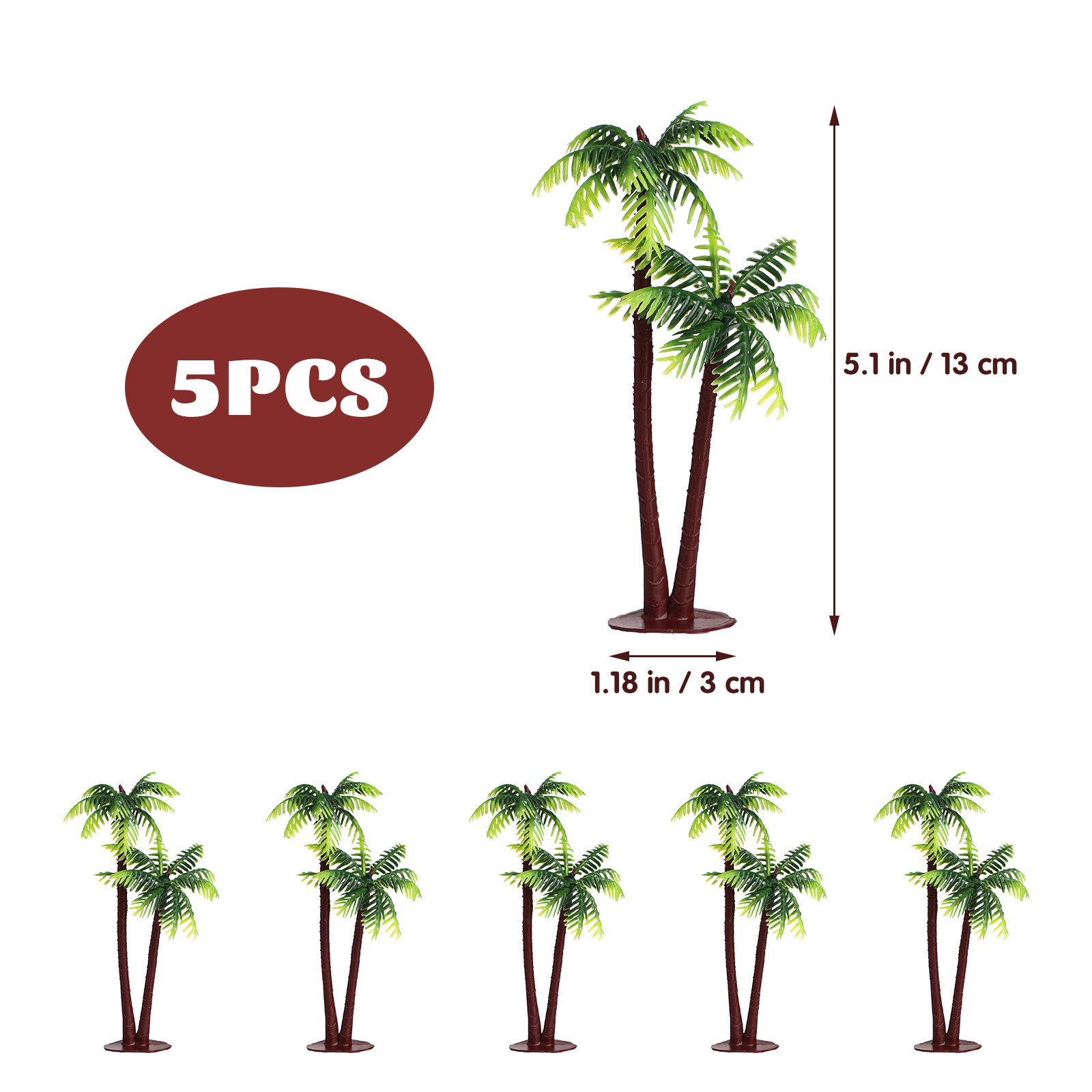 5 Pezzi di Palme Artificiali R - Planted Aquarium With Fish recensione e prezzo