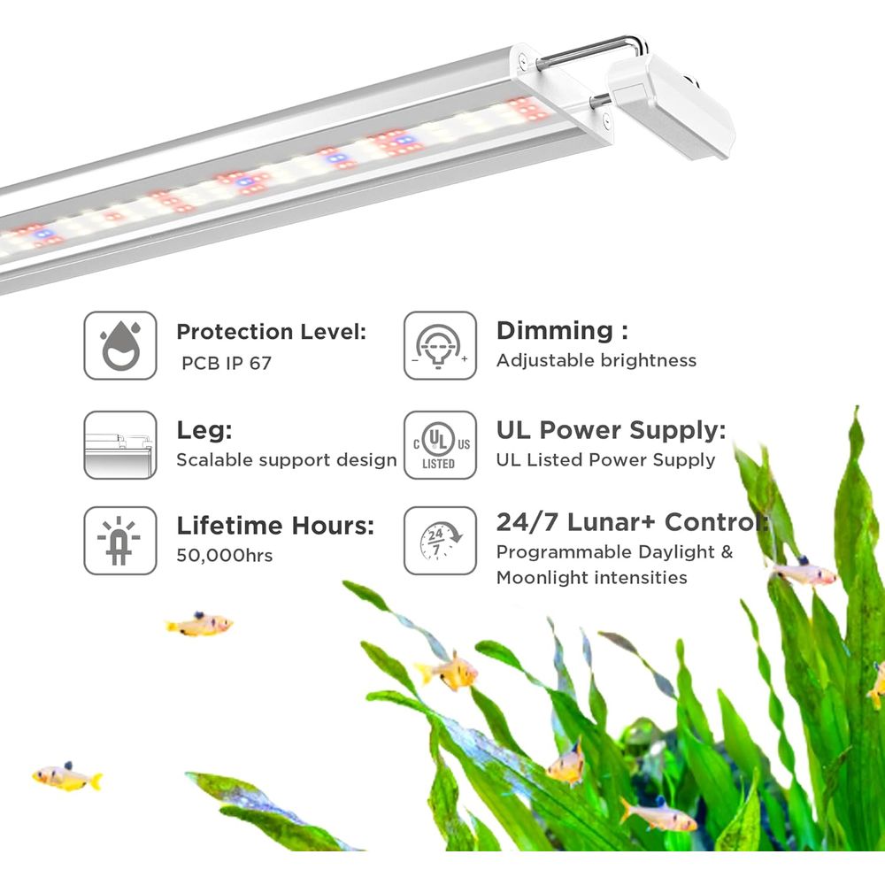 Luce LED per Crescita Piante 2 - Aquarium Plant Red recensione e prezzo