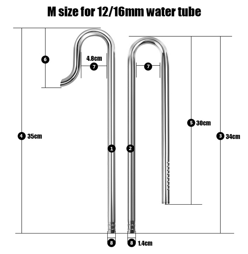 Mufan Acciaio inossidabile Lil - Planted Aquarium Ada recensione e prezzo